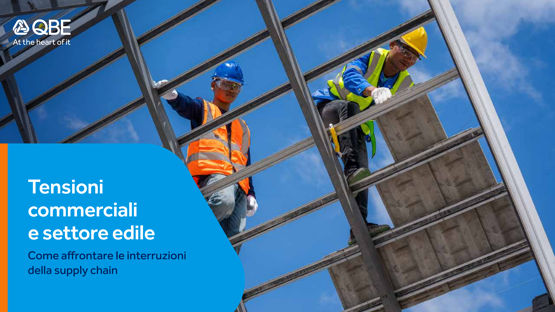 Tensioni commerciali e settore edile