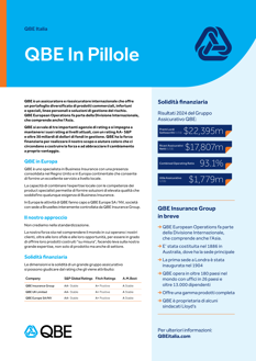 QBE in pillole